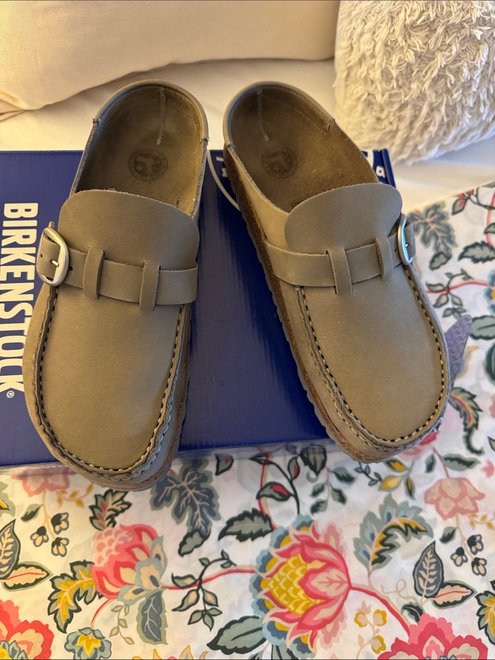 Buckley Birkenstock The Color Is Dove Grey ..